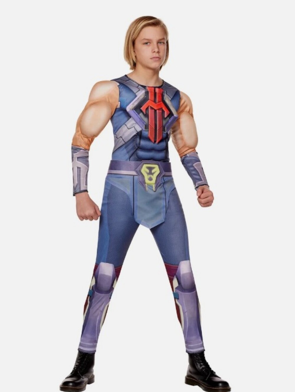 InSpirit He-Man Masters Of The Universe Costume Size Boys Large (10/12) NWT